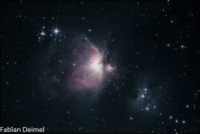 Orion Nebel aufgenommen von Fabian Deimel am xx.xx.xxxx mit